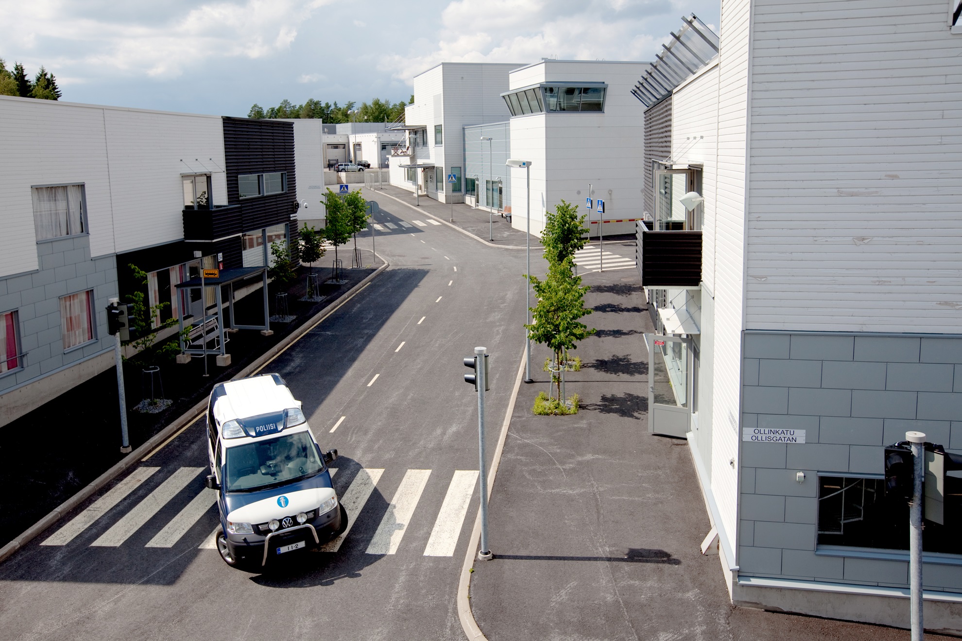 Dangerous chemical explosion in a city center, Finland