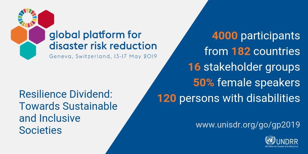 6th Session of the Global Platform for Disaster Risk Reduction (GP2019)