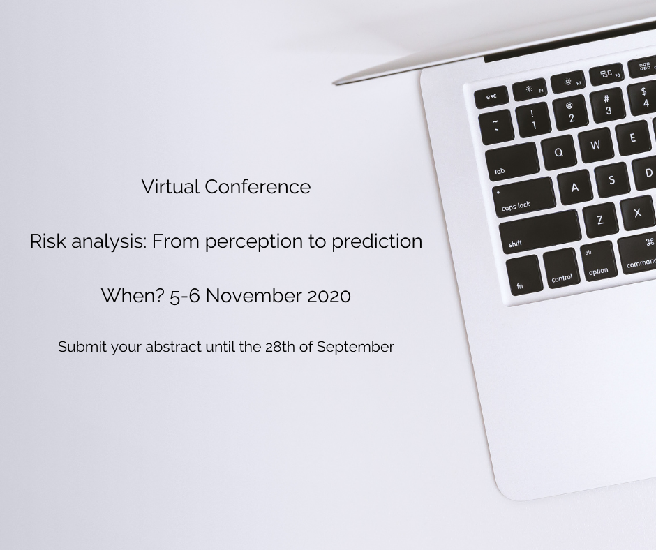 Online Conference: Risk Analysis: From perception to prediction 